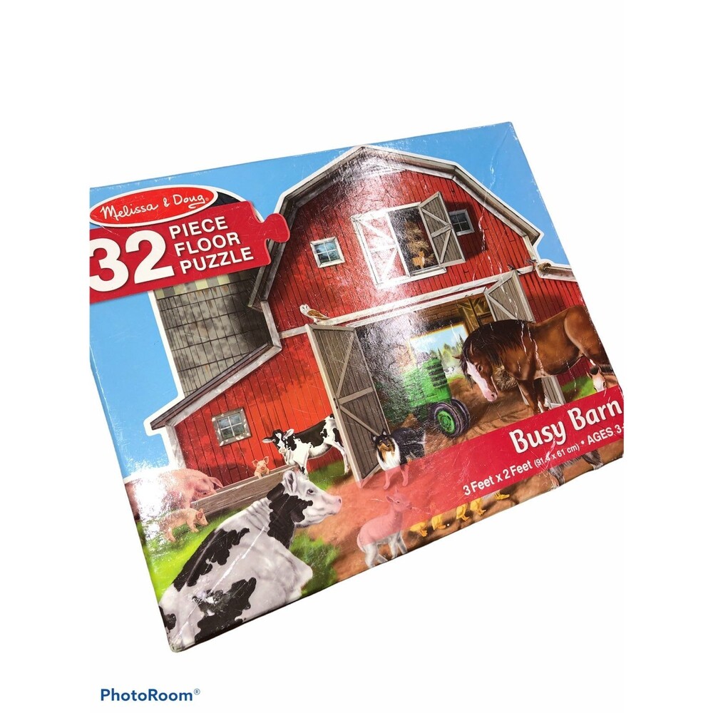 Melissa & Doug Busy barn floor puzzle